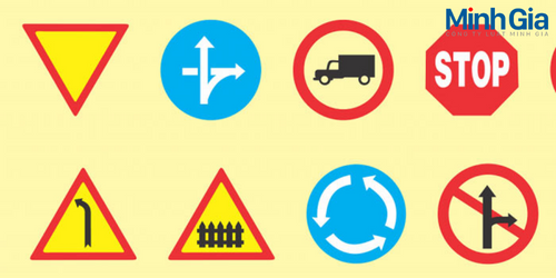 Các loại biển báo giao thông theo quy định pháp luật