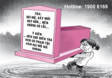 Xâm phạm thi thể-mồ mả-hài cốt phạm tội gì?