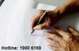 Mẫu di chúc theo quy định pháp luật
