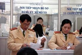 Hỏi về thủ tục đăng ký sang tên xe máy