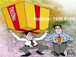 Đã xin nghỉ việc có được nhận tiền thưởng tết của công ty không?