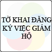 Thủ tục đăng ký việc giám hộ