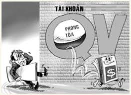 Quy định về phong tỏa tiền trong tài khoản