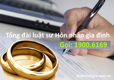 Tư vấn luật hôn nhân gia đình trực tuyến qua điện thoại
