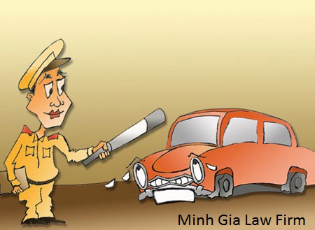 Bị tạm giữ phương tiện do vi phạm luật giao thông đường bộ.