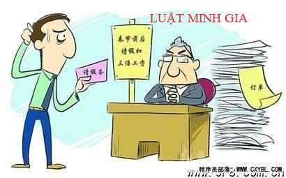 Hỏi về chế độ xin nghỉ phép khi người lao động bị ốm