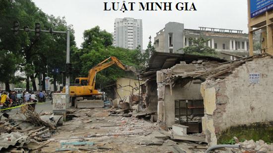 Tư vấn thẩm quyền thu hồi đất và cưỡng chế thu hồi đất