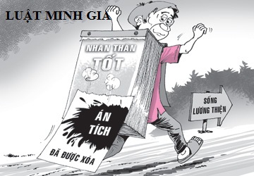 Hỏi tư vấn về trường hợp được đương nhiên xóa án tích
