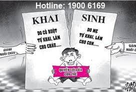 Tư vấn về thủ tục đăng ký khai sinh khi nhận con