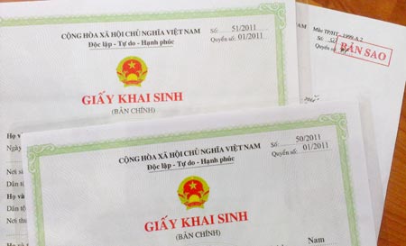 Thủ tục đăng ký khai sinh cho con khi bố mẹ chưa đăng ký kết hôn