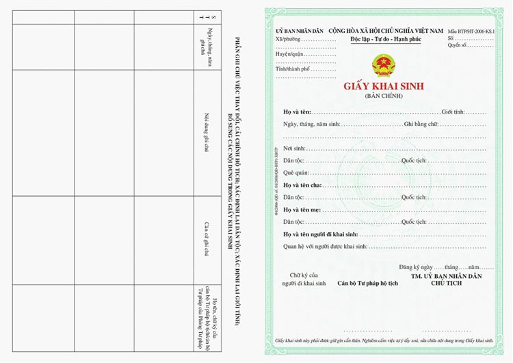 Tư vấn về thủ tục đăng ký lại việc sinh khi bị mất giấy khai sinh
