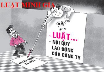 Người sử dụng lao động có quyền xây dựng quy chế xử phạt hành chính?