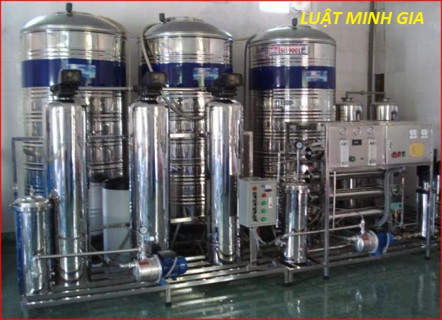 Sản xuất nước tinh khiết có phải đăng ký kinh doanh không?