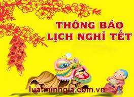 Tết Nguyên đán Bính thân 2016 được nghỉ bao nhiêu ngày?