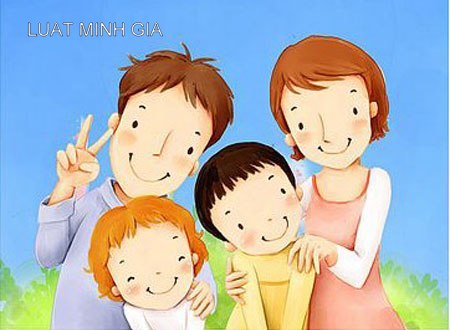 Nhập khẩu cho con vào chung hộ khẩu với cha
