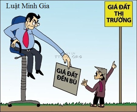 Tư vấn giá đền bù đất khi nhà nước thu hồi