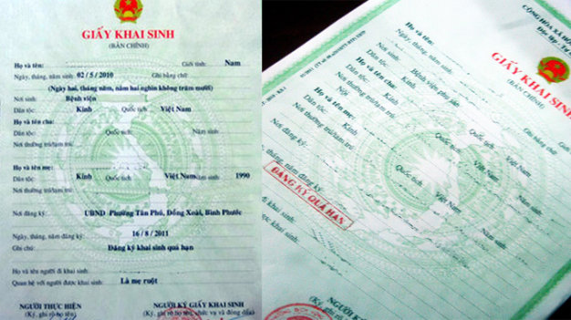 Về việc con nhập khẩu theo bố mẹ