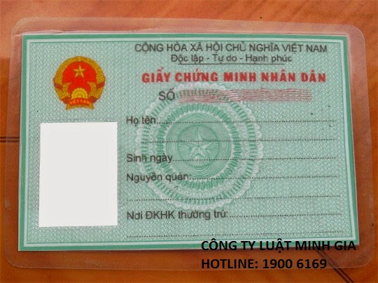 Thủ tục cấp chứng minh nhân dân cho người bị khuyết tật