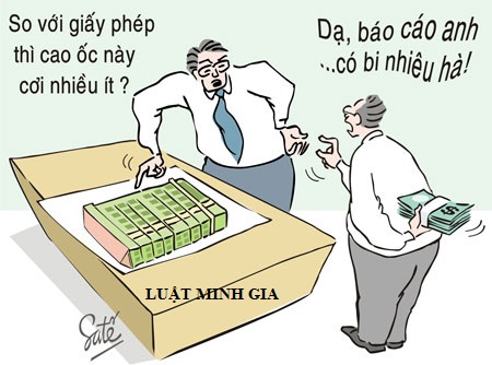 Tư vấn về hành vi tham nhũng theo luật phòng, chống tham nhũng
