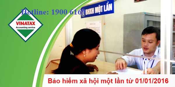 Trợ cấp bảo hiểm xã hội một lần cho người lao động