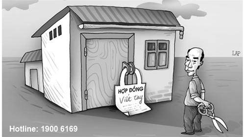Giấy chuyển nhượng viết tay có được cấp giấy chứng nhận quyền sử dụng đất.