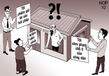 Tư vấn về hành vi chiếm giữ trái phép tài sản
