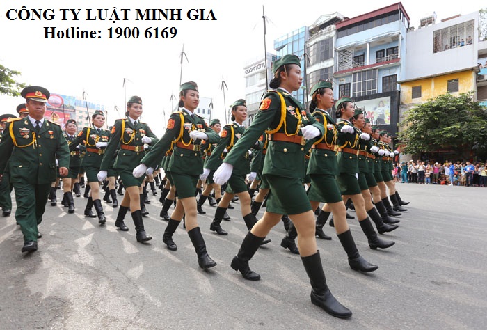 Công dân nữ thực hiện nghĩa vụ quân sự có nguyện vọng phục vụ lâu dài trong quân đội