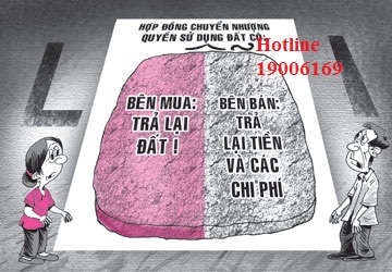 Hủy Hợp đồng mua bán đất nông nghiệp và thu hồi tiền đặt trước.