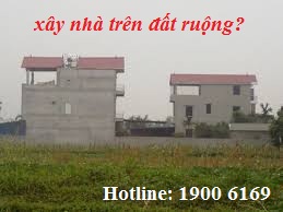 Mua đất ruộng đã xây nhà nhưng không thể sang tên xử lý thế nào?