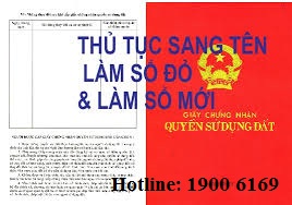 Tư vấn về việc sang tên sổ đỏ nhưng không đổi bìa mới