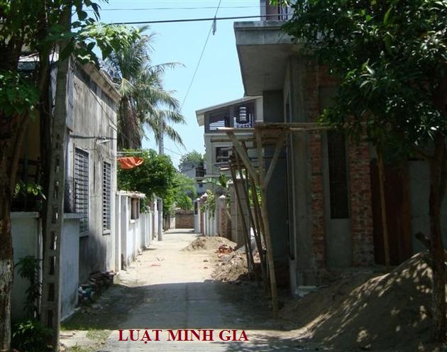 Tư vấn thủ tục thỏa thuận lối đi chung