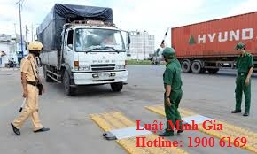 Thời hạn tước bằng lái xe do vi phạm lỗi chở quá tải trọng