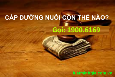 Luật sư tư vấn nghĩa vụ cấp dưỡng nuôi con khi ly hôn qua điện thoại