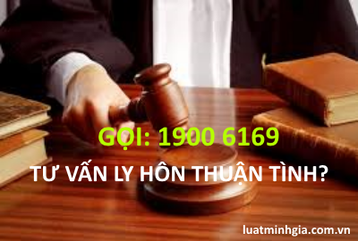 Tư vấn thủ tục thuận tình ly hôn trực tuyến qua điện thoại