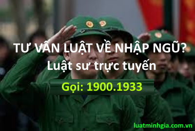 Tư vấn về nhập ngũ, khám sức khỏe, tạm hoãn và miễn nhập ngũ trực tuyến