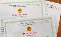 Đi khai sinh cho con cần giấy tờ gì?