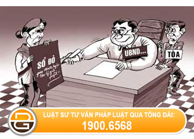 Một mảnh đất được cấp giấy chứng nhận quyền sử dụng đất cho 2 người