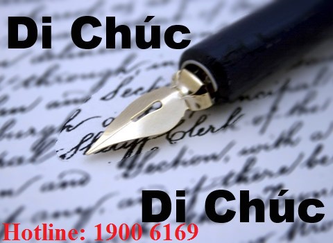 Di chúc chung của vợ chồng