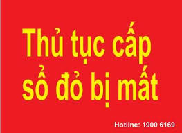Xã làm mất sổ đỏ giải quyết xin cấp lại như thế nào?
