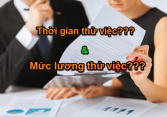 Thời gian thử việc áp dụng đối với người lao động trong năm 2019?
