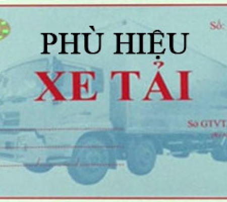 Xe tải tự chở hàng hóa của công ty có phải xin cấp phù hiệu xe?