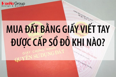 Hợp đồng chuyển nhượng đất bằng Giấy viết tay không công chứng, chứng thực có được cấp Giấy CNQSDĐ?