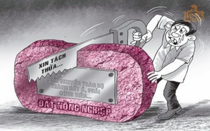 Hợp đồng mua bán đất chưa sang tên, nay muốn tách và nhập số diện tích đó như thế nào?